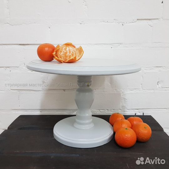 Деревянная Тортница тортовница (с лкп)