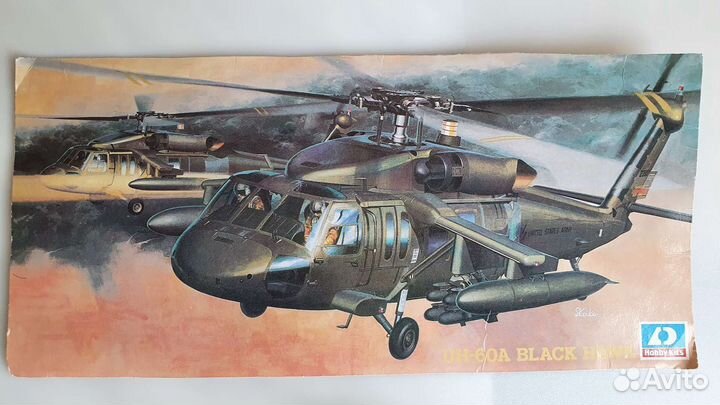 Модель вертолета UH-60A Black Hawk 1/72