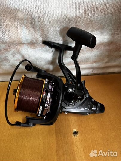 Катушка карповая с байтранером mifine nabob