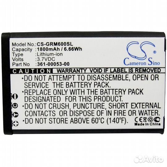 Аккумулятор для Garmin Montana 600,650, Alpha и др