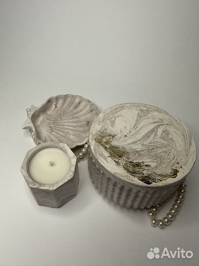 Свечи из кокосового воска