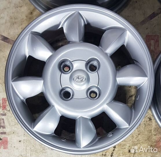 Диски литые Hyundai/Japan r14; 4x100; цо 54,1