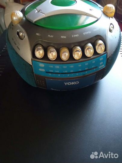 Yoko кассетный магнитофон с радио