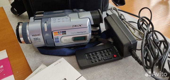 Видеокамера sony handycam DCR-rvt340e