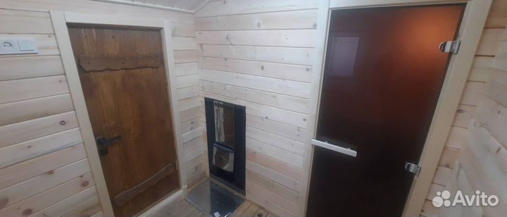 Баня 6 на 2,4 / Баня из бруса