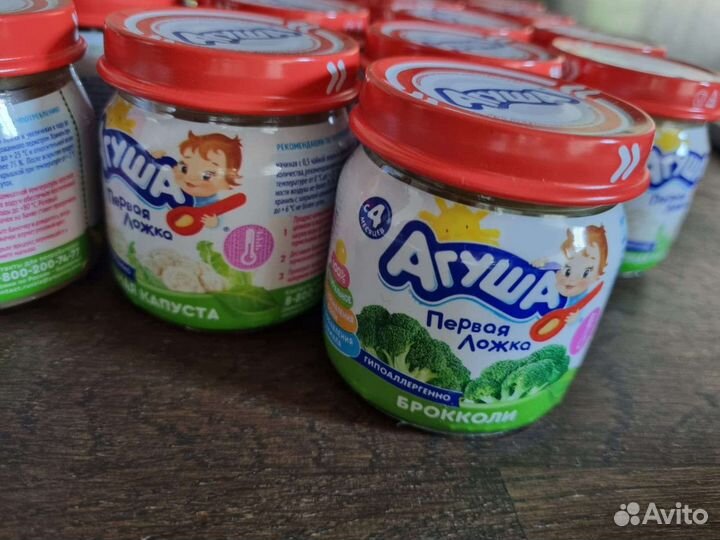 Детское питание Агуша пюрешки