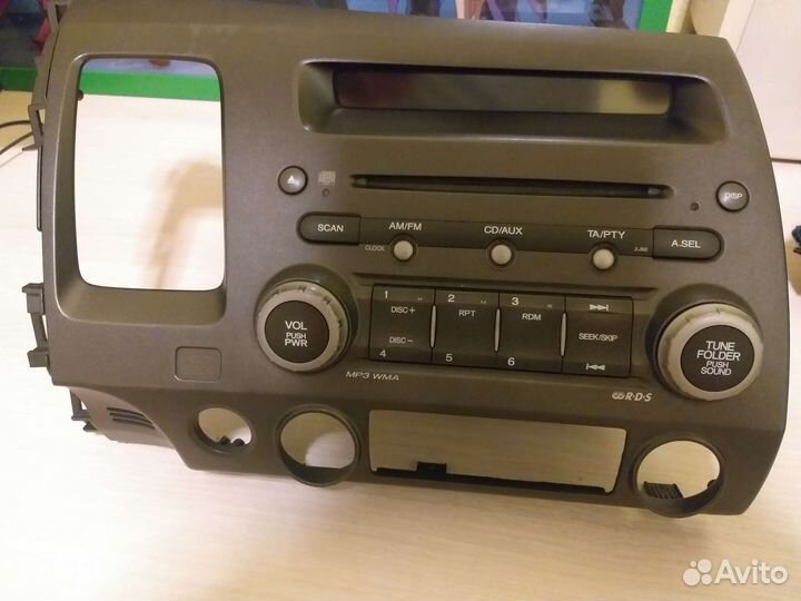 Магнитола honda civic 4d