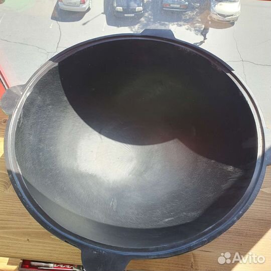 Казан чугунный 22 л узбекский