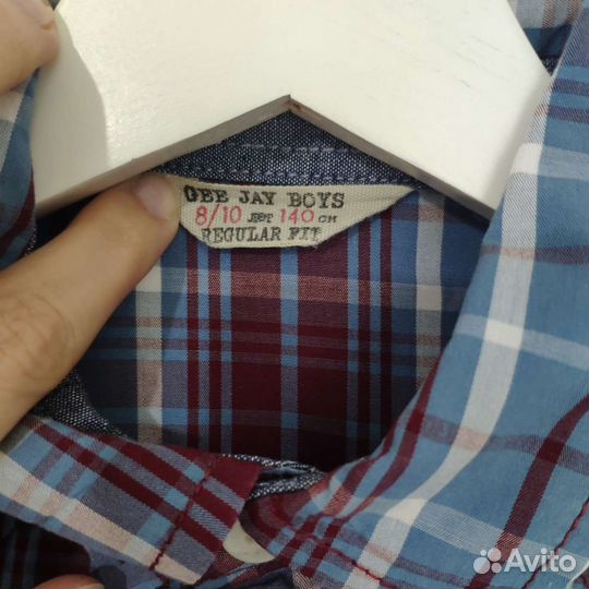 Рубашка детска в клетку 140 Gee Jay