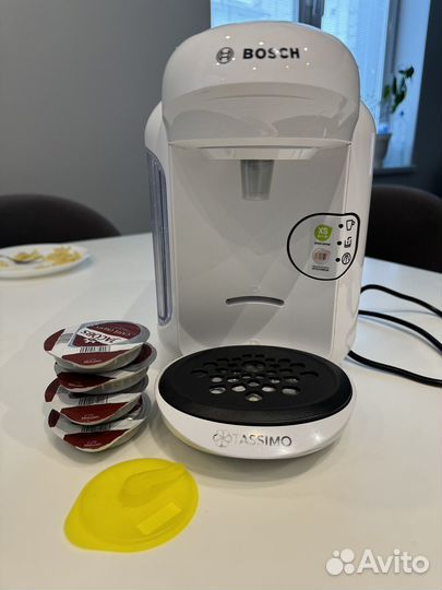 Капсульная кофемашина bosch tassimo