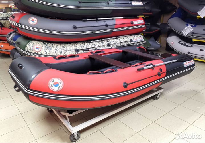 Лодка mishimo (Мишимо) PRO 315, красный