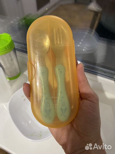 Avent бутылочка (стекло)