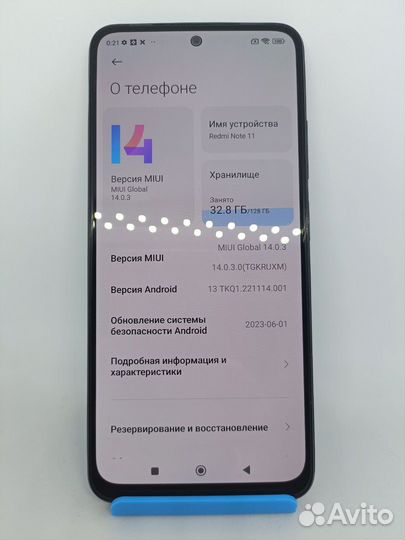 Xiaomi Redmi Note 11 4G, 4/128 ГБ