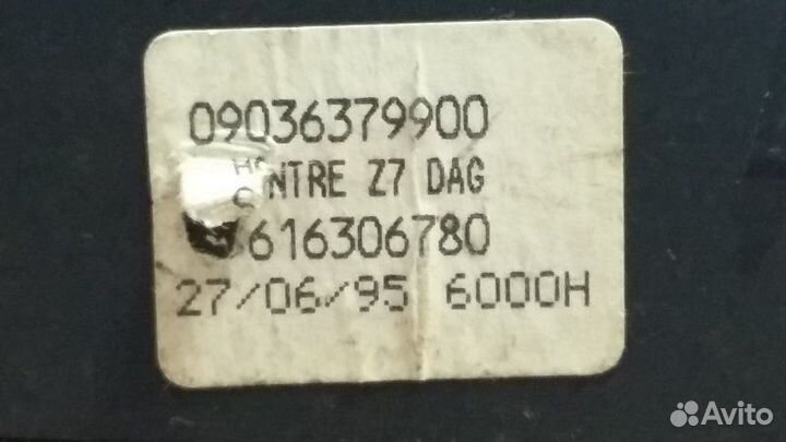 Дисплей компьютера Peugeot 206 1.4 2000