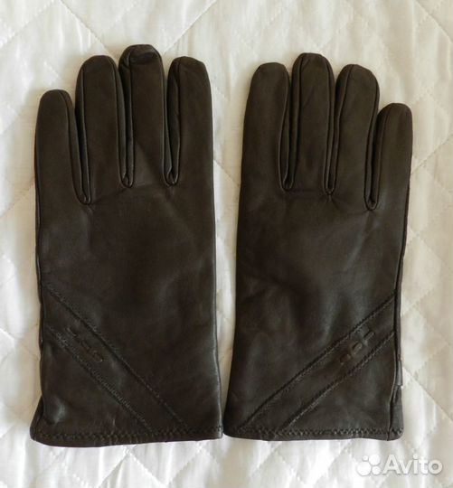 Перчатки мужские кожаные винтажные (1991 г.)