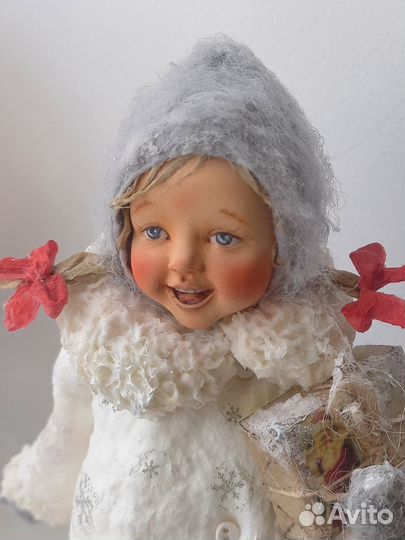 Ватная игрушка на подставке, 23см