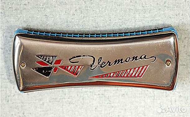 Губная гармошка vermona двухсторонняя 96 язычков