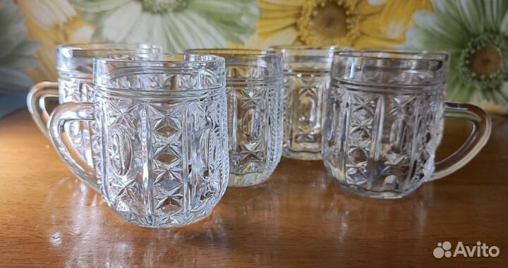 Хрусталь СССР, вазы, салатники, рюмки