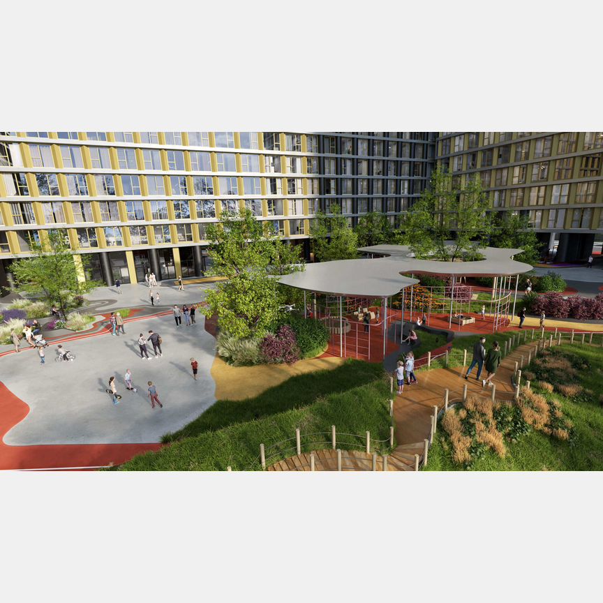 3-к. апартаменты, 73,4 м², 2/29 эт.