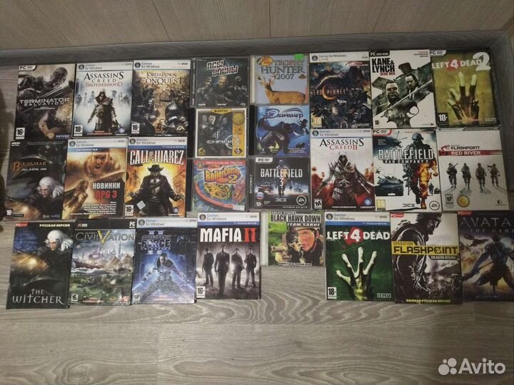 Компьютерные игры диски для пк