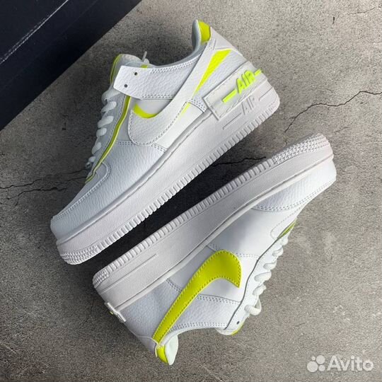 Nike Air Force 1 Low Shadow White Lemon