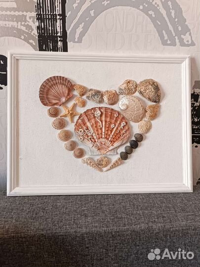 Панно Сердце Океана, 32х40 см