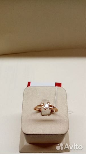 Кольцо,золото,585,фианит