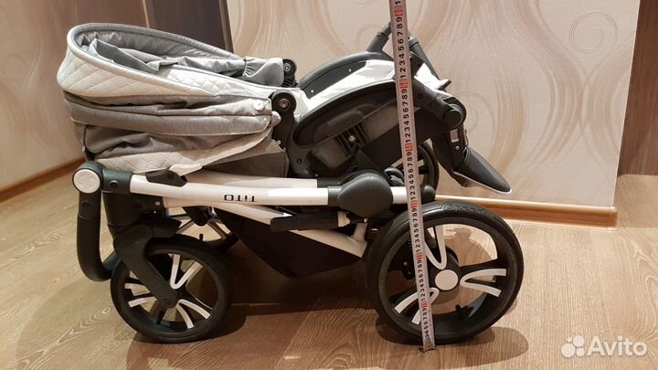 Коляска 2 в 1 Bebetto tito chanel лёгкая