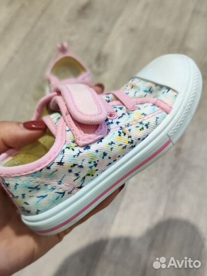 Кеды для девочки 23 размер Tombi