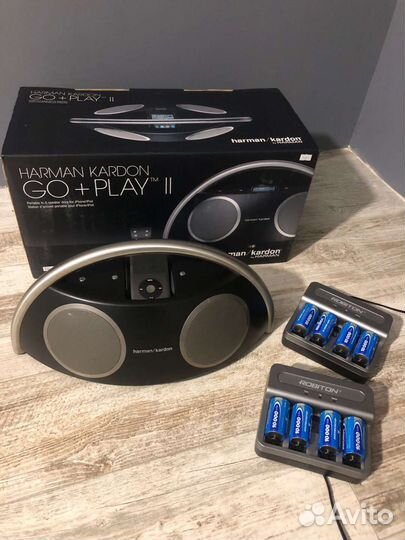 Колонка Harman Kardon go+play 2 в комплекте с iPod