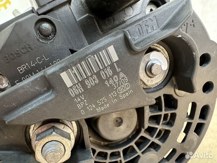 Генератор (140A) Audi A4 B8 2009