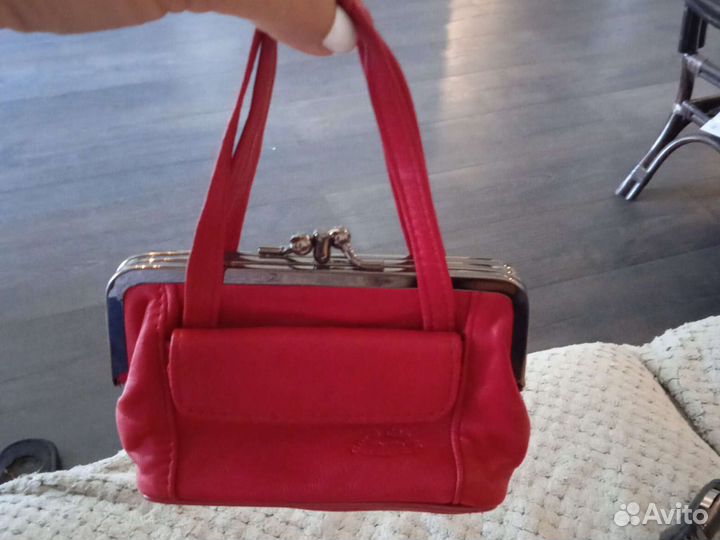 Мини сумочка нат кожа новая