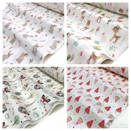 Пелёнки из муслина Новые