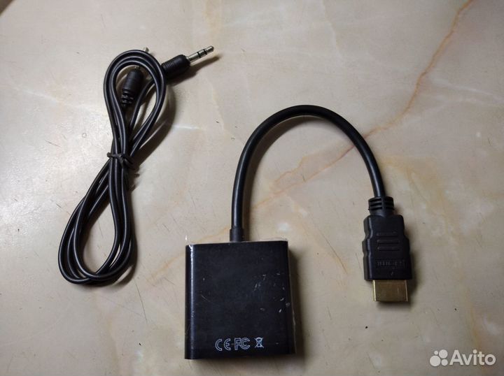Переходник hdmi - VGA со звуком