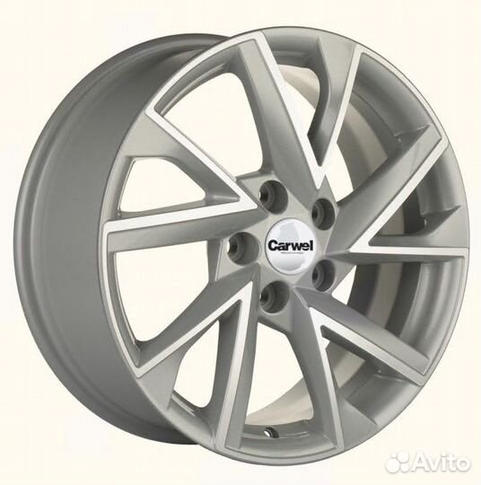 R17 5x114,3 7J ET39 D60,1 Carwel Тоджа 1714 (RAV 4