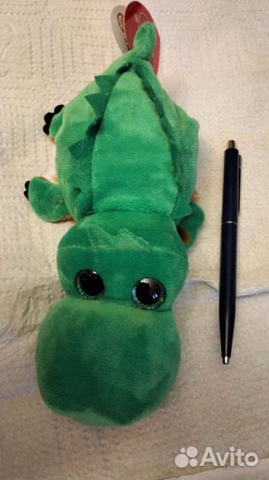 Детская мягкая игрушка- перевёртыш Мишка-крокодил