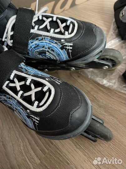 Роликовые коньки раздвижные bladerunner 31-35