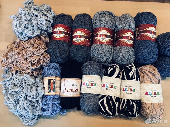 Пряжа Ализе Дантела Alize Dantela Wool Lanoso