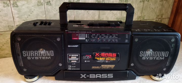 Переносная магнитола sharp WQ - T 352 HT (BK)