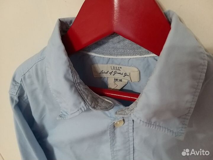 Рубашка на мальчика 140