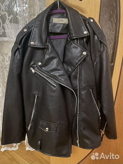Куртка кожаная женская