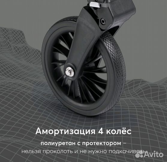 Коляска прогулочная happy baby avery