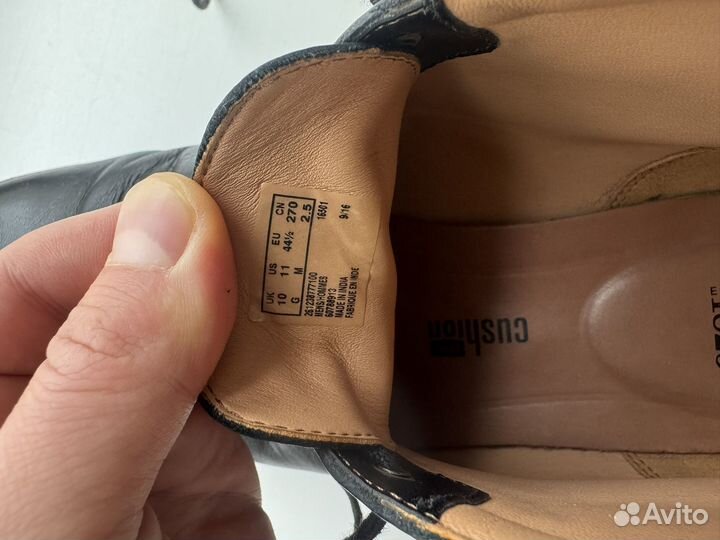 Мужские ботинки clarks 44,5