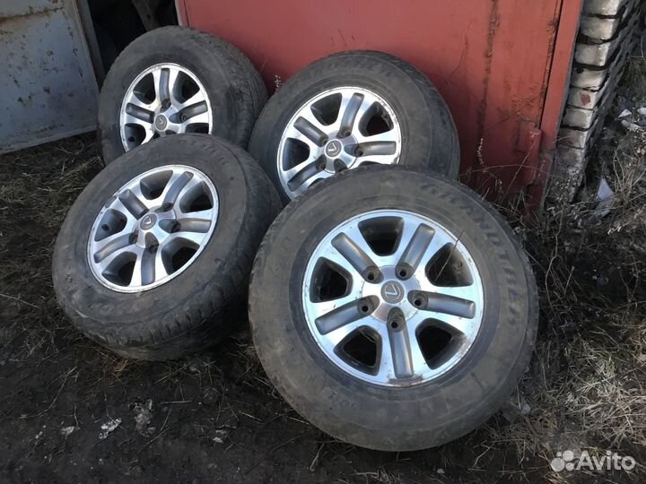 Колеса на toyota land cruiser 100