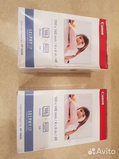 Фотопринтер Canon Selphy CP800 + комплекты печати