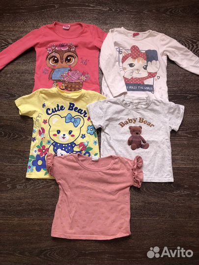 Одежда пакетом на девочку 92