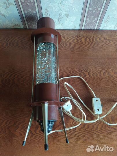 Лампа ночник Ракета СССР