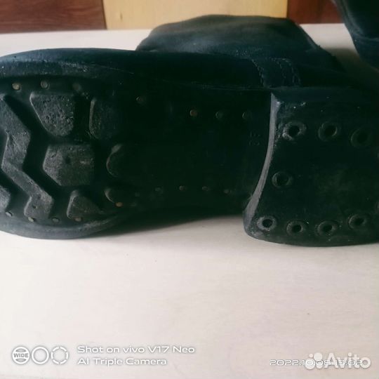 Сапоги кирзовые СССР