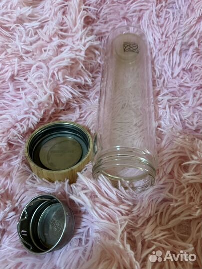 Термос стеклянный