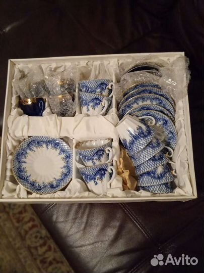 Чайная пара лфз кобальт